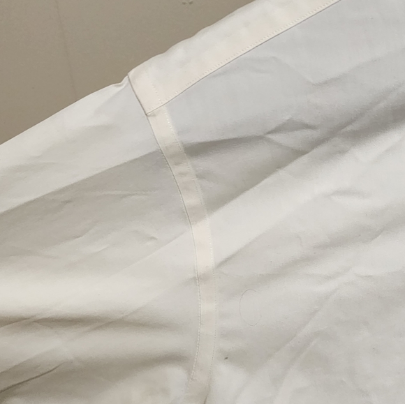 Brooks Brothers Men's Size 16-33 Cream Long Sleeve Button Down Non-Iron Shirt - Picture 7 of 9